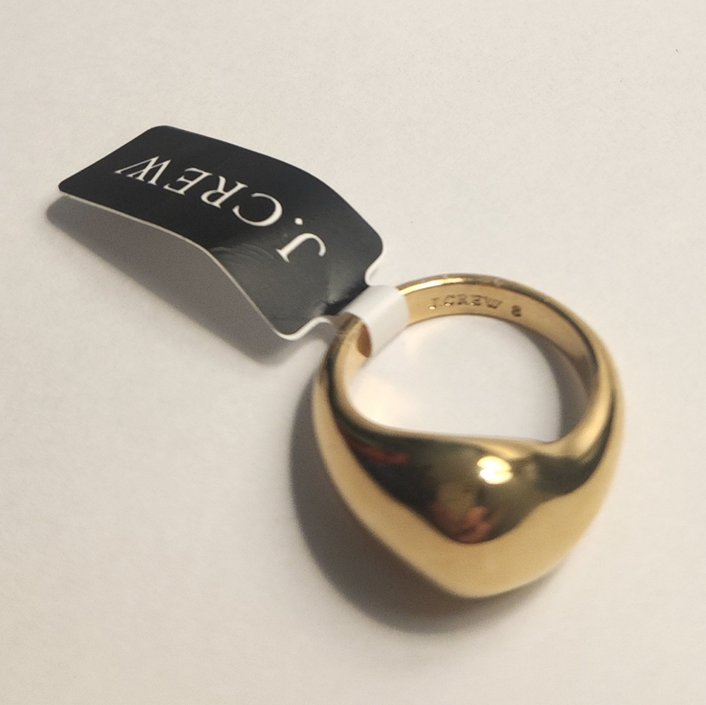 J. Crew Sculptural Orb Ring Size 8
